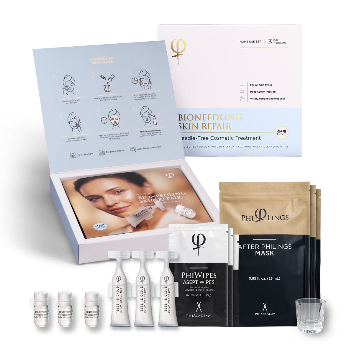 Bioneedling Skin Repair full kit overview